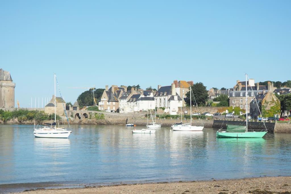 Appartement Duplex Et Terrasse A St Servan-St Malo Saint-Malo Kültér fotó